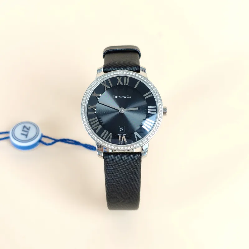 Tiffany&Co. Watch atlas Collection Watch Black One Size31mm
