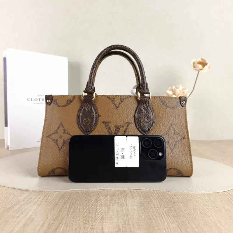 Louis Vuitton Crossbody Bag Onthego East West Two Straps Monogram PVC Small 25 × 10 × 13 cm — cover view 4 of 5