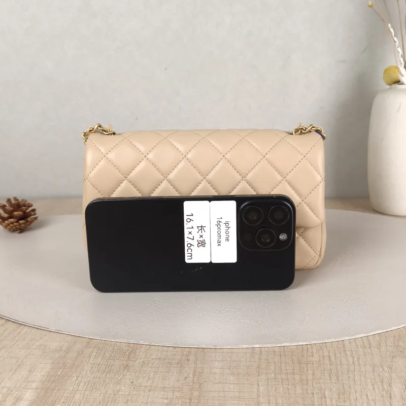 Chanel Crossbody Bag mini Lambskin mini20 × 6 × 12 cm — cover view 5 of 5