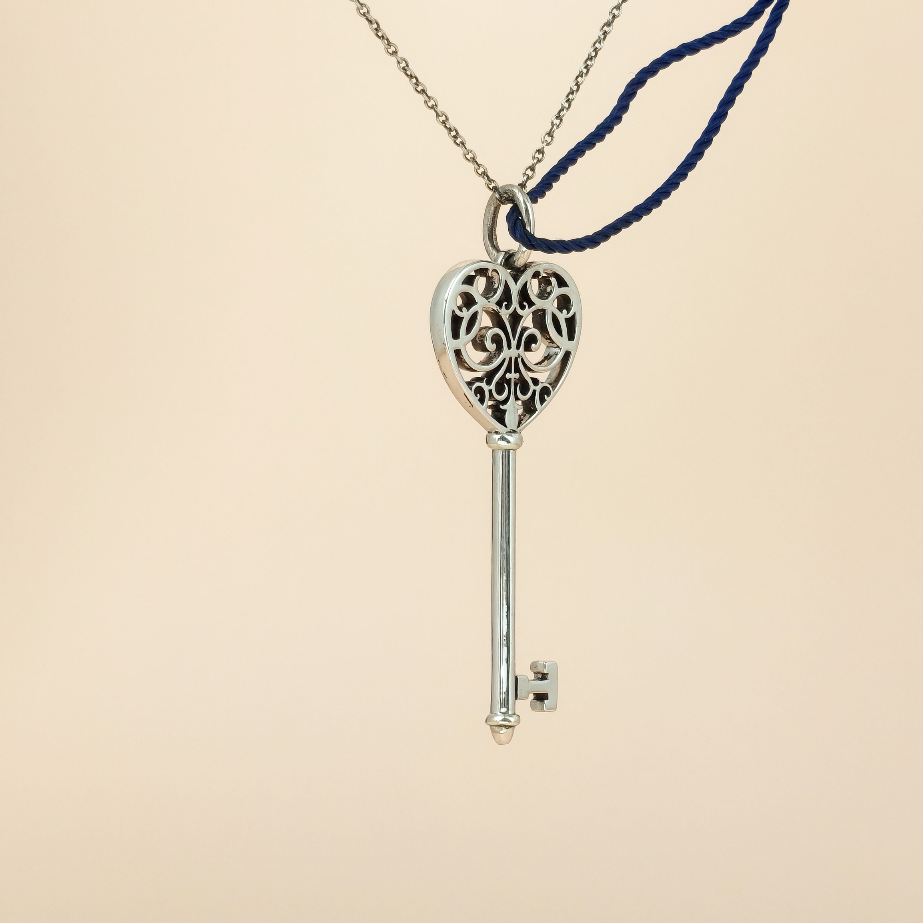 Tiffany&Co. Necklace Keys Collection Necklace Necklace Silver925 One Size44cm Pendant4.7cm — cover view 12 of 12