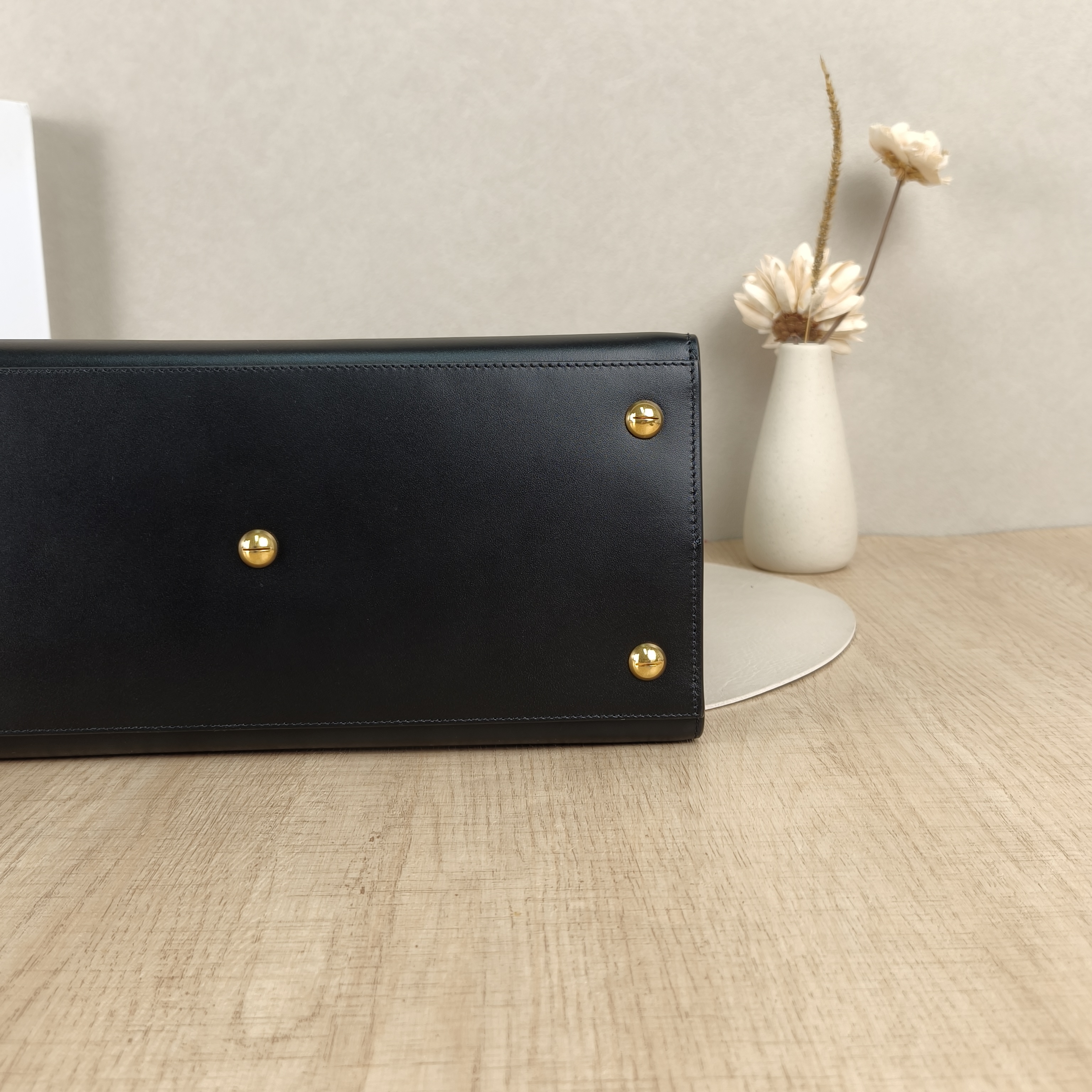 DIOR Top Handle Bag St HonoréBlack Calfskin Large30 × 16 × 22.5 cm — cover view 7 of 8
