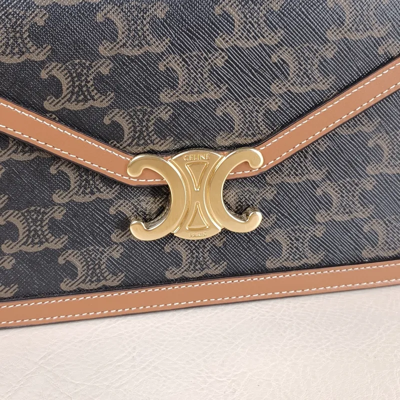 CELINE Crossbody Bag MARGO Wallet Monogram PVC Mini 19.5 × 4.5 × 13 cm — detail view 2 of 11