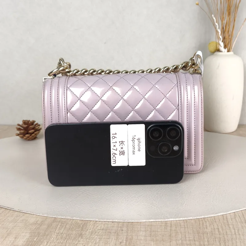 Chanel Crossbody Bag Le Boy​ Patent Leather Small20.5 × 8.5 × 12 cm — cover view 5 of 5