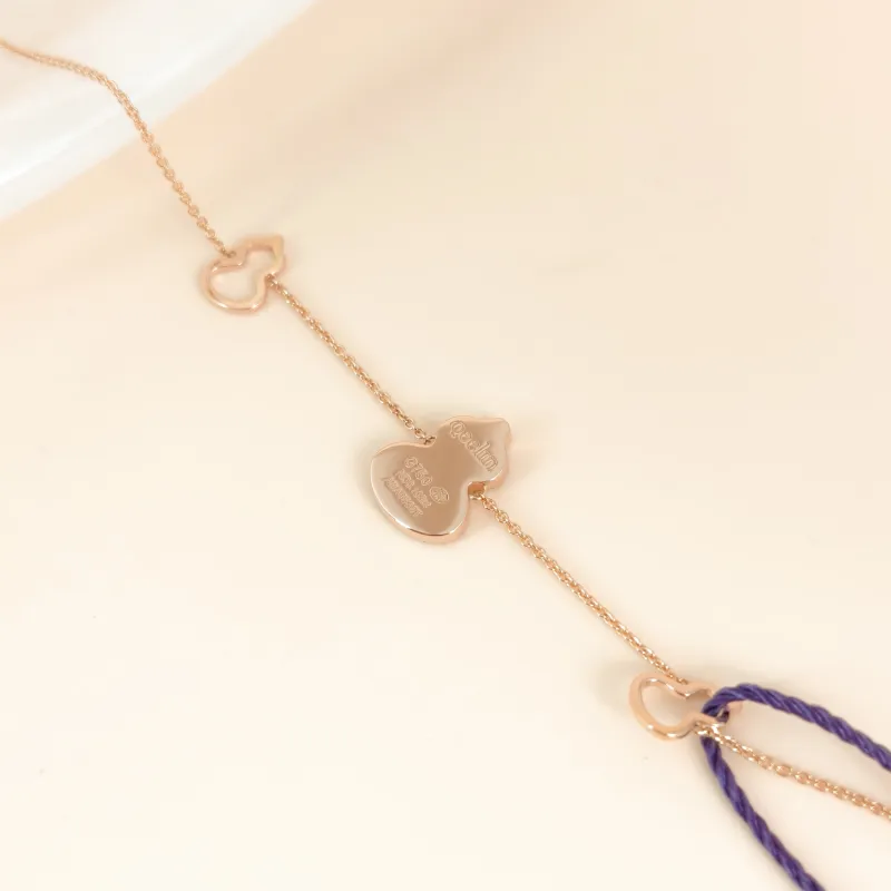 Qeelin Bracelet Wulu Collection Bracelet Red Agate Diamond18KR ose Gold One Size 18cm โ cover view 2 of 7