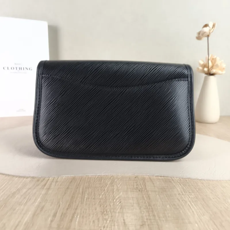 Louis Vuitton Shoulder Bag BUCI Black Epi Embossed Calfskin One Size 24.5 × 9 × 15.5 cm — cover view 5 of 6