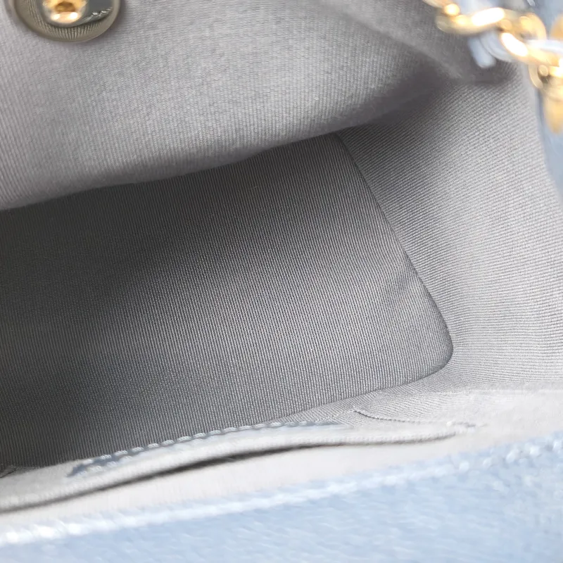 Chanel Backpack duma Navy Grained Calfskin Small 18 × 9.5 × 19 cm — detail view 10 of 15