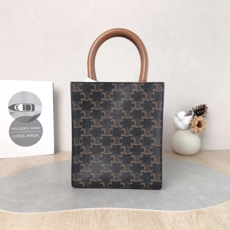 CELINE Crossbody Bag CABAS Mini Monogram PVC Mini 17 × 4 × 20.5 cm — cover view 3 of 5