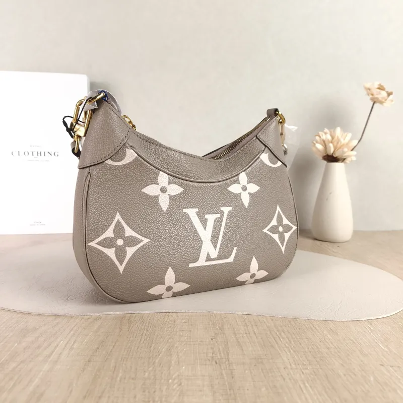 Louis Vuitton Shoulder Bag Bagatelle Monogram Empreinte Embossed Calfskin Small 24 × 7 × 18 cm — cover view 3 of 6