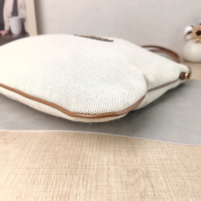 Miumiu Shoulder Bag IVY Tote Shopping Tote Beige Brown Canvas Medium 35*40 — detail view 10 of 10