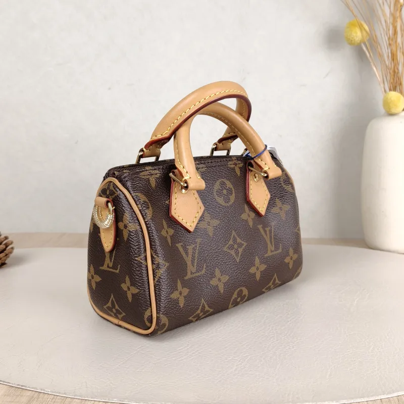 Louis Vuitton Crossbody Bag Speedy Nano Shoulder Strap PVC nano 16 × 7.5 × 10 cm — cover view 4 of 5