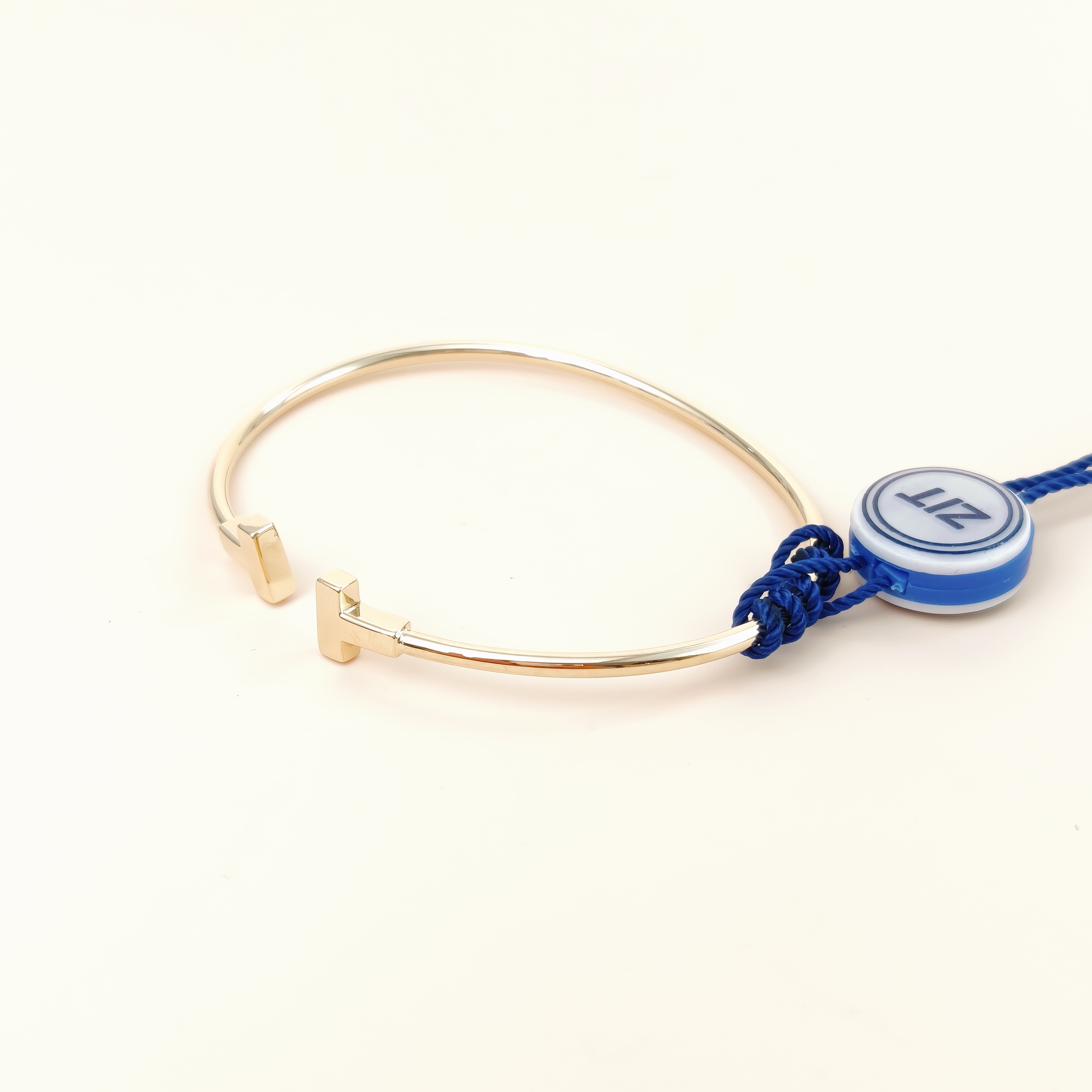Tiffany&Co. Bangle T Collection T Yellow Gold Yellow Gold 18KY ellow Gold One Size15.4cm — cover view 2 of 8