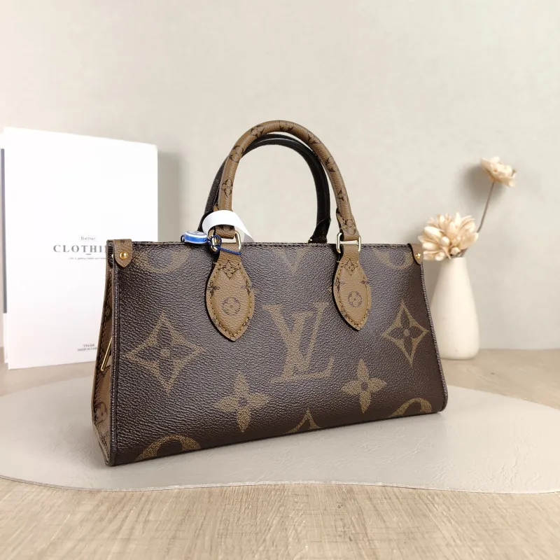 Louis Vuitton Crossbody Bag Onthego East West Two Straps Monogram PVC Small 25 × 10 × 13 cm — cover view 3 of 5