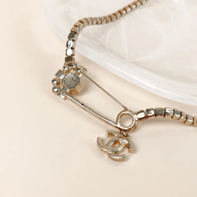 Chanel Necklace Necklace Gold One Size42cm — cover view 5 of 11
