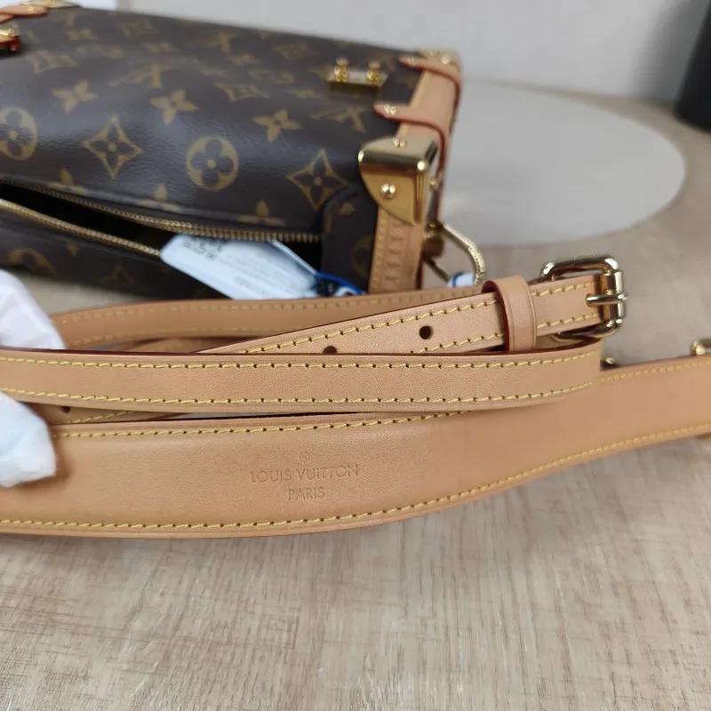 Louis Vuitton Crossbody Bag Side Trunk Box Monogram PVC Medium 23.5 × 8.5 × 16 cm — detail view 4 of 13