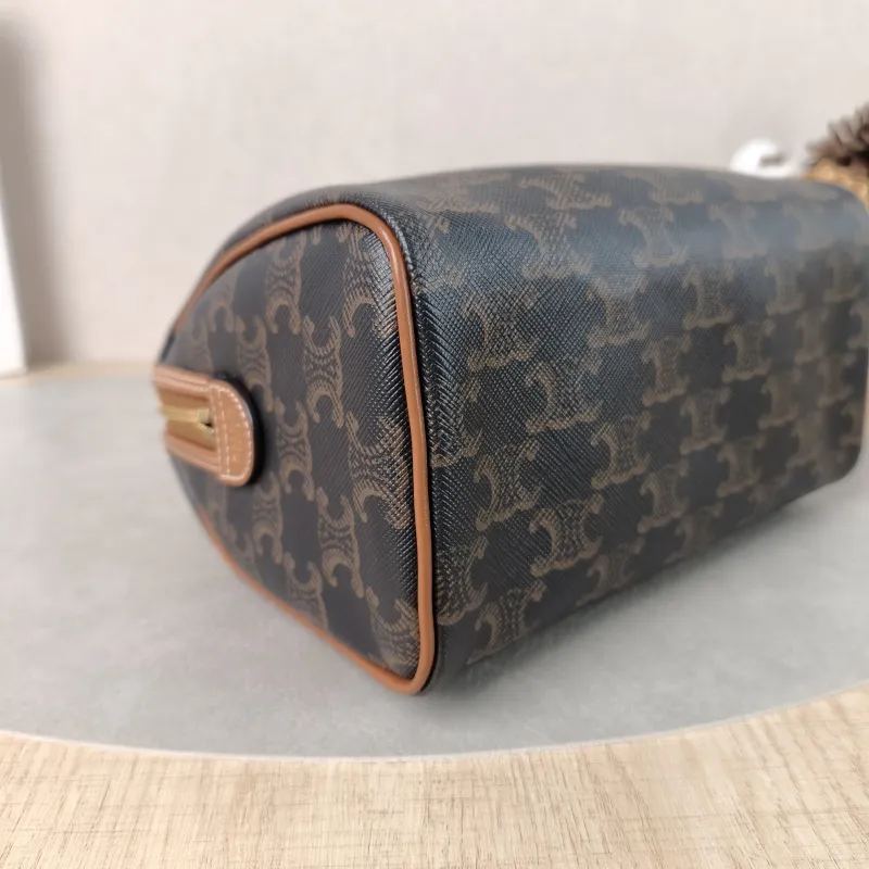 CELINE Crossbody Bag Monogram PVC Small 20 × 10.5 × 15.5 cm — detail view 6 of 13