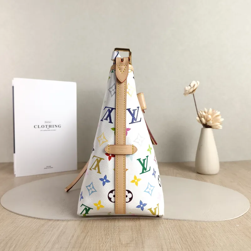 Louis Vuitton Crossbody Bag Carryall Multicolore PVC Small 29 × 12 × 24 cm — detail view 3 of 13