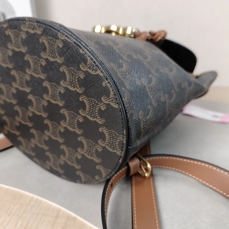 CELINE Backpack BONNIE Backpack Monogram PVC One Size 18 × 13 × 25 cm — detail view 5 of 12