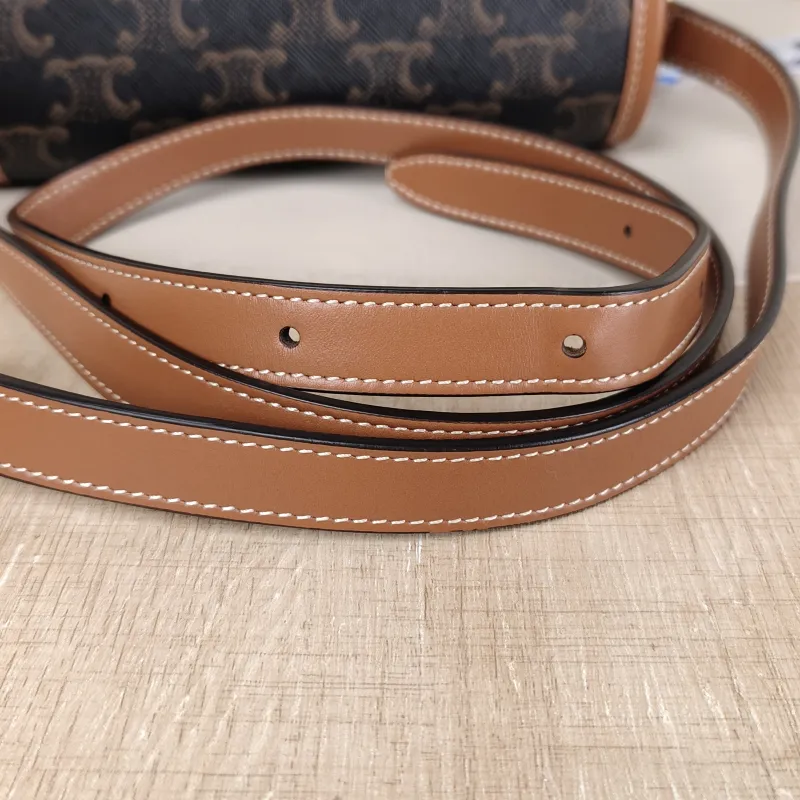 CELINE Crossbody Bag FOLCO Monogram PVC Medium 18.5 × 8 × 17 cm — detail view 2 of 13