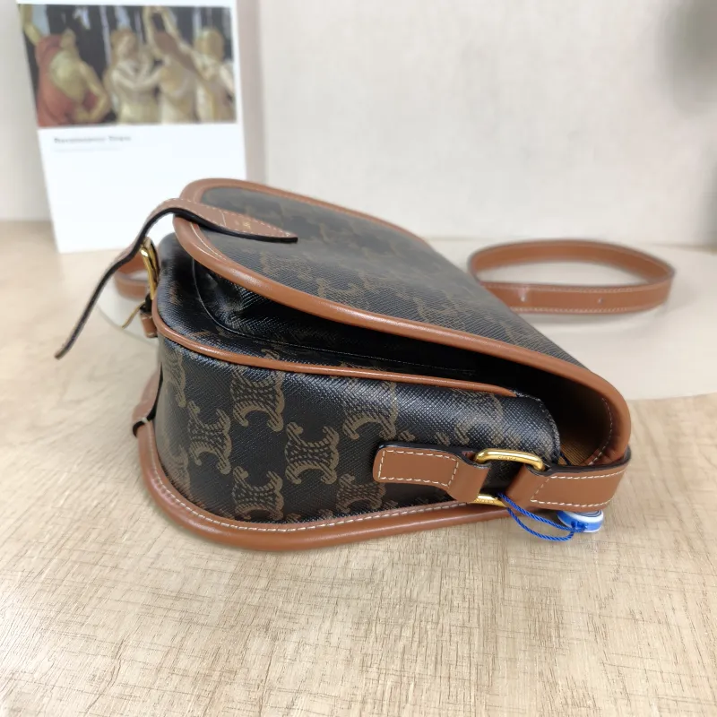 CELINE Crossbody Bag FOLCO Monogram PVC Medium 18.5 × 8 × 17 cm — detail view 3 of 12