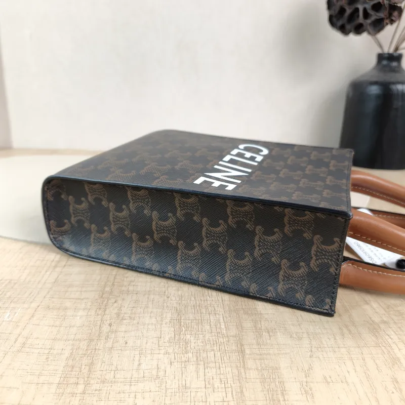CELINE Crossbody Bag CABAS Mini Monogram PVC Mini 17 × 4 × 20.5 cm — detail view 5 of 13
