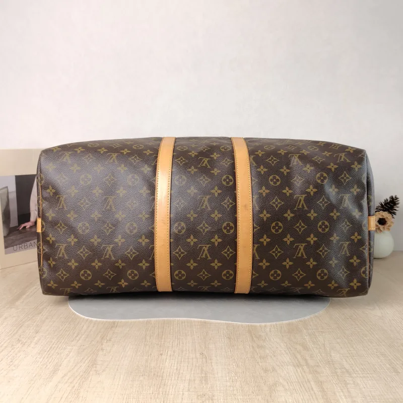 Louis Vuitton Crossbody Bag Keepall 55 Shoulder Strap Edition Monogram PVC One Size 55 × 26 × 31 cm — cover view 4 of 5