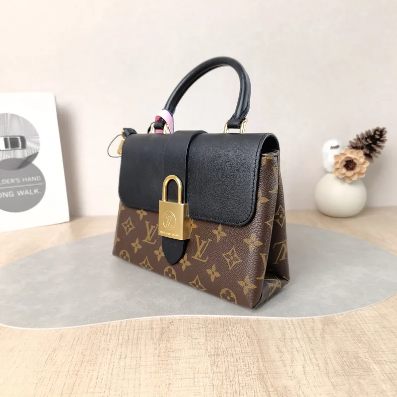 Louis Vuitton Crossbody Bag Locky BB Black PVC BB 20 × 7.5 × 16 cm — cover view 4 of 5