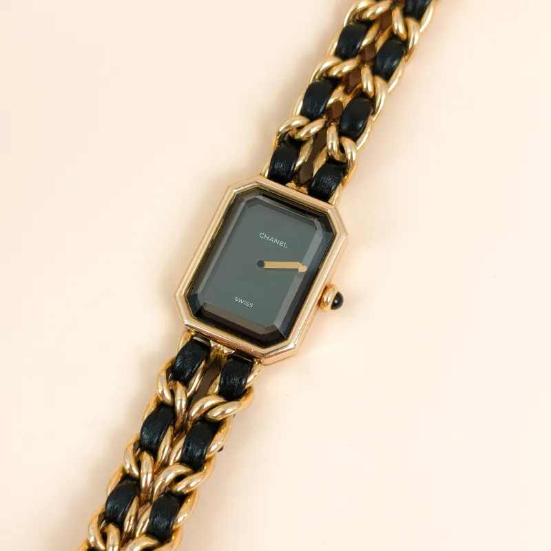Chanel Watch Première Édition Originale Black with Gold-Tone Hardware Black with Gold-Tone Hardware L 26.1mm x 20mm — cover view 5 of 8