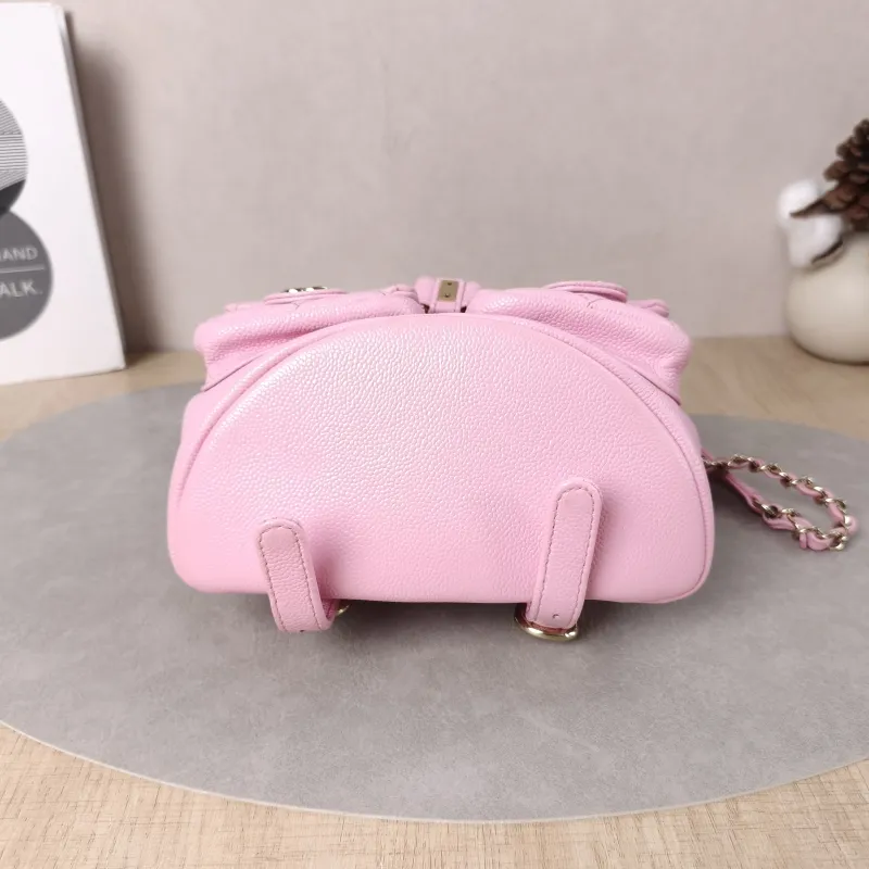 Chanel Backpack Duma Pink Calfskin Small16.5 × 10 × 17.5 cm — cover view 2 of 5