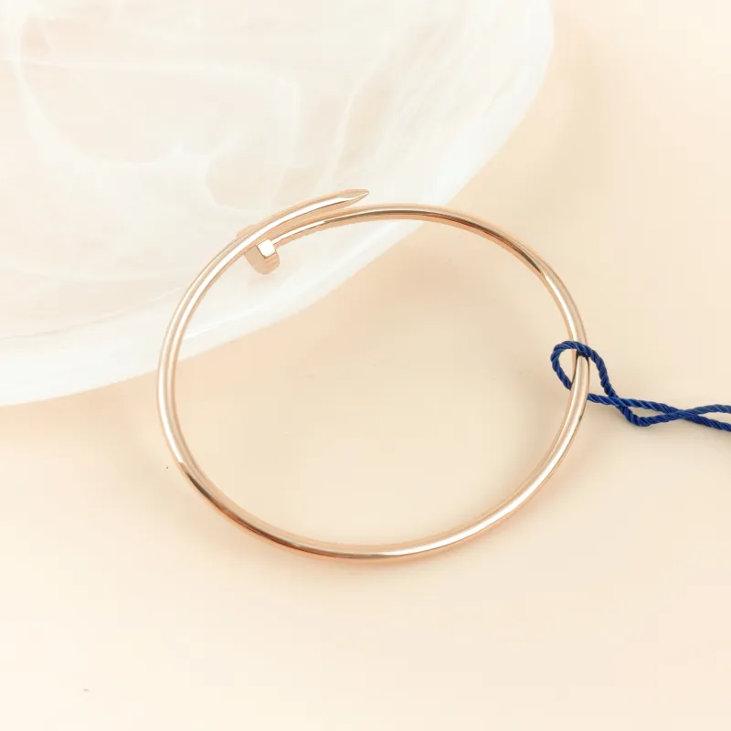 CARTIER Bangle Juste un Clou Bangle 18KR ose Gold Rose Gold 18KR ose Gold Small 17 — cover view 2 of 8