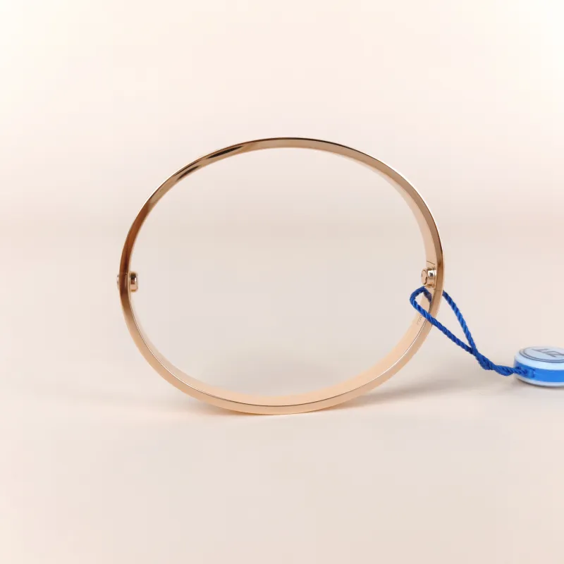 CARTIER Bangle Love Collection Bangle Rose Gold 18KR ose Gold Edition 19 — cover view 4 of 9