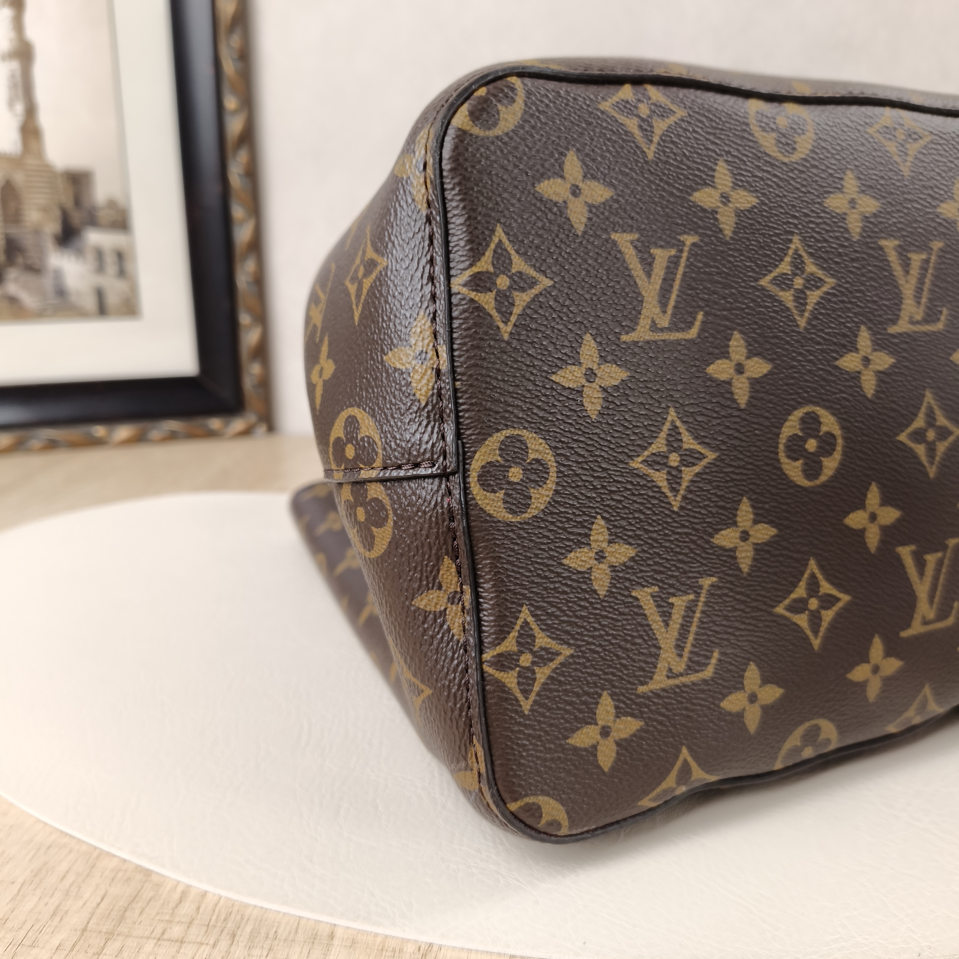 Louis Vuitton Shoulder Bag NÉONOÉ Bucket Bag PVC Medium26 × 17.5 × 26 cm — cover view 7 of 11