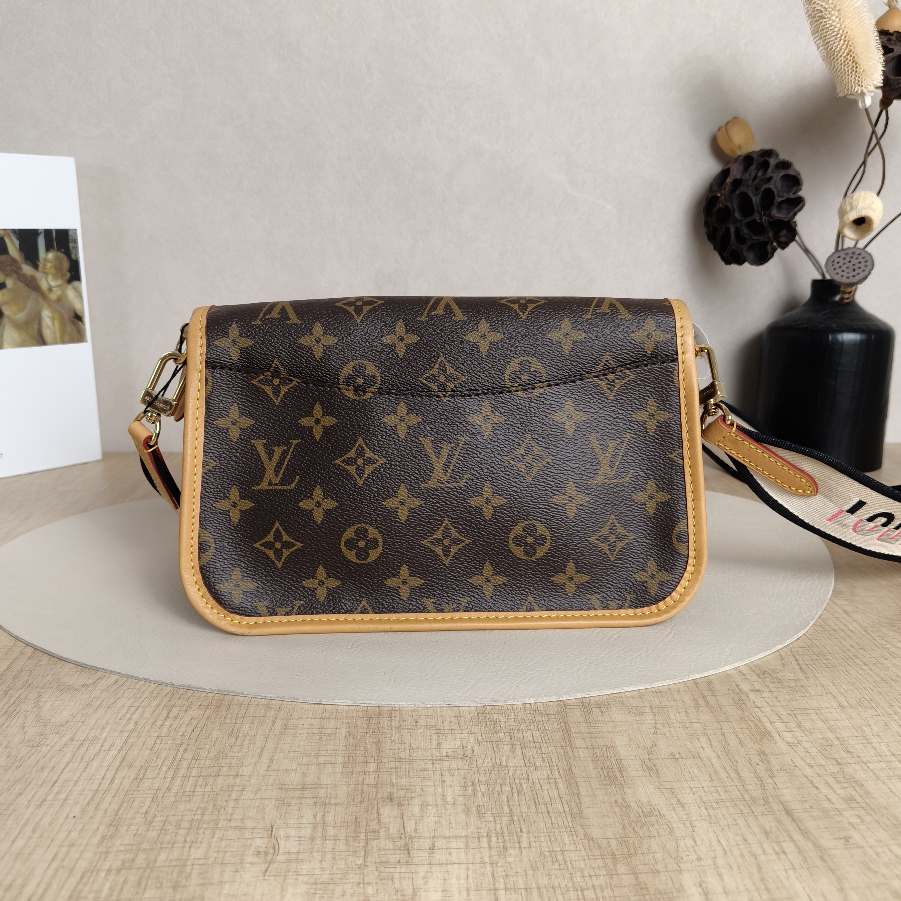 Louis Vuitton Crossbody Bag Diane Baguette Bag Shoulder Strap PVC Small24 × 9 × 15 cm — cover view 5 of 11