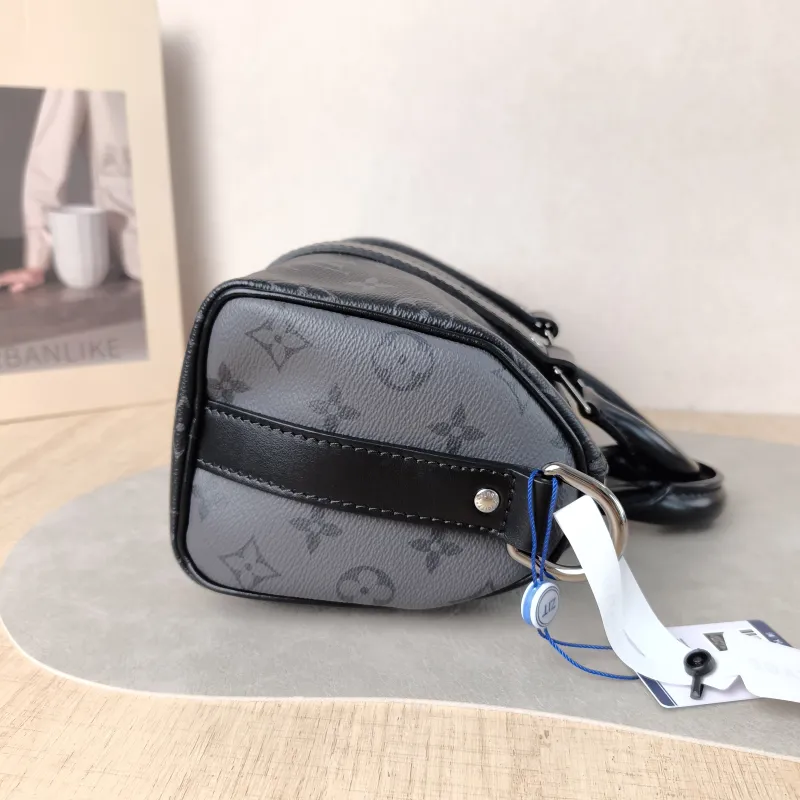 Louis Vuitton Crossbody Bag Keepall 25 PVC Medium 25 × 11 × 15 cm — detail view 3 of 12