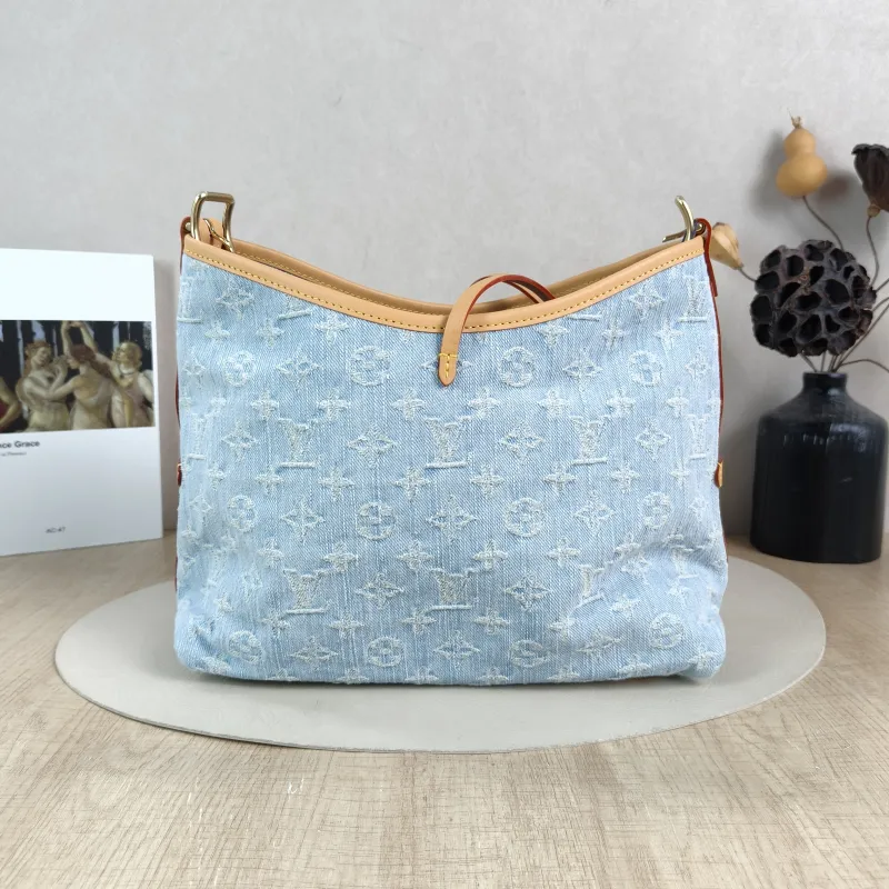 Louis Vuitton Crossbody Bag Carryall Blue Small 29 × 12 × 24 cm — cover view 4 of 6