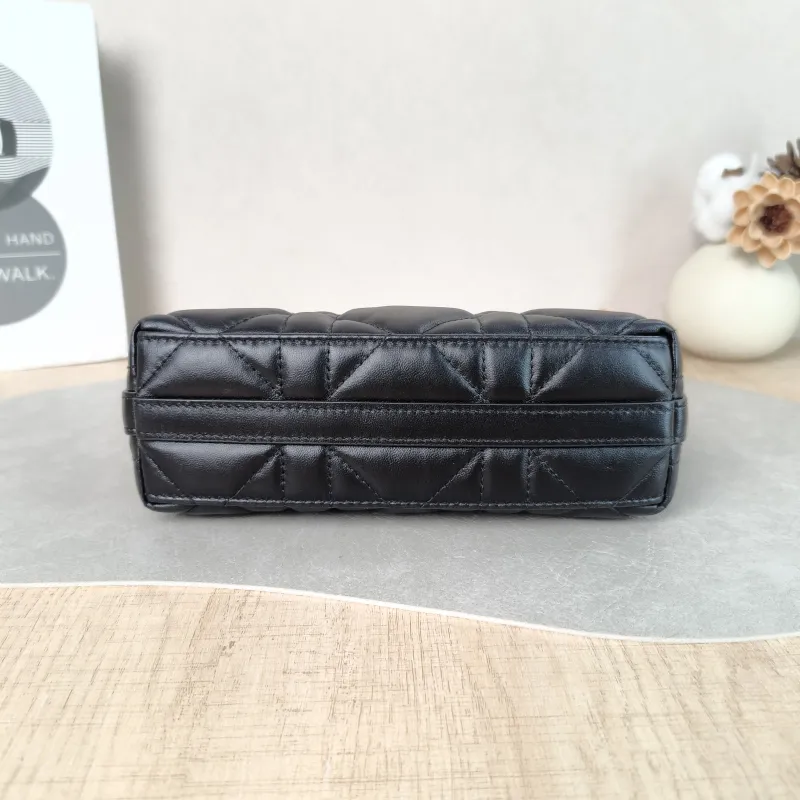DIOR Shoulder Bag Miss Caro Chain Bag Black Lambskin Mini 19 × 7 × 14 cm — cover view 4 of 6