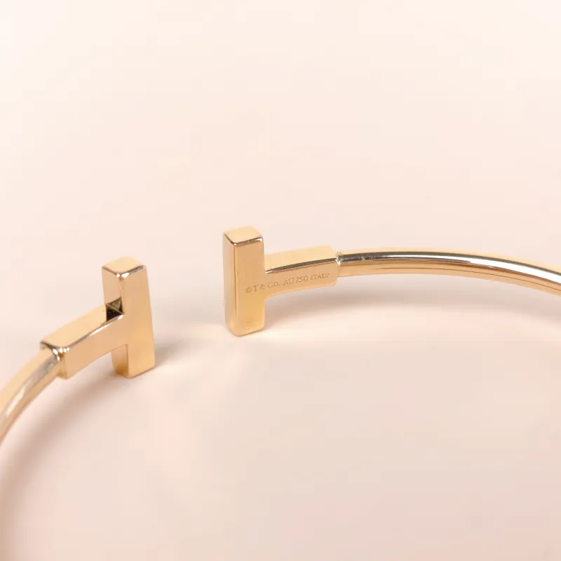 Tiffany&Co. Bangle TC ollection T 18KR ose Gold Diamond One Size 16.4cm โ cover view 3 of 8