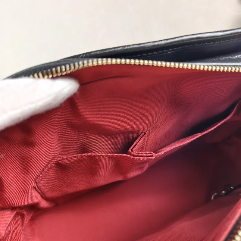 Chanel Crossbody Bag Gabrielle Gabrielle Bag Black CC alfskin Large28 × 10 × 23 cm — detail view 10 of 11
