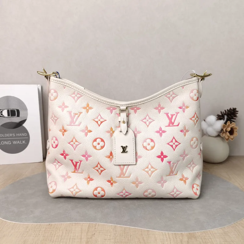 Louis Vuitton Crossbody Bag Carryall Calfskin Small 29.5 × 12 × 24 cm