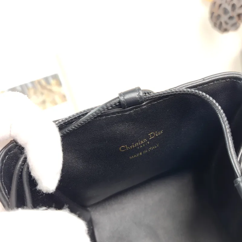 DIOR Shoulder Bag Nolita Black Calfskin One Size 14 × 14 × 14 cm — detail view 1 of 10