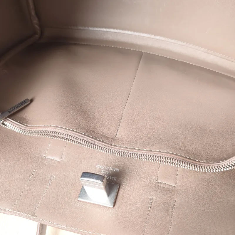 BALENCIAGA Top Handle Bag Bel air Calfskin Small 30 × 12 × 20.5 cm — detail view 11 of 13