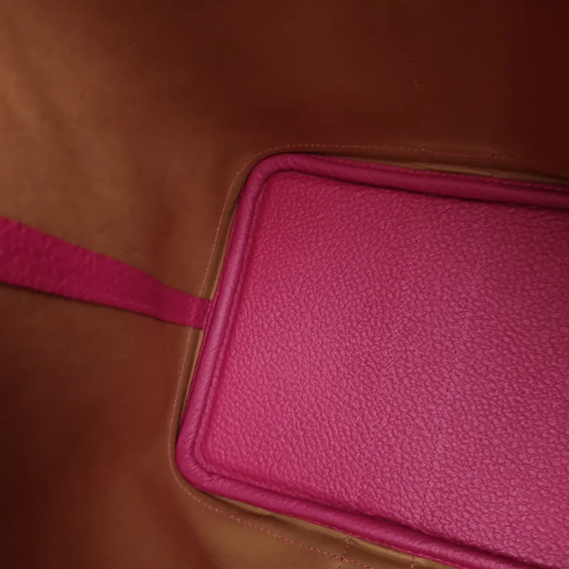 Hermès Top Handle Bag Garden Party 36 36 9I Canvas · Negonda Calfskin Large 36 × 17 × 26 cm Y — detail view 6 of 9