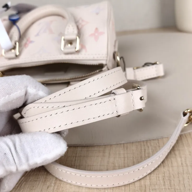 Louis Vuitton Crossbody Bag Speedy Nano Monogram Empreinte Embossed Calfskin nano 16 × 7.5 × 10 cm — detail view 5 of 11