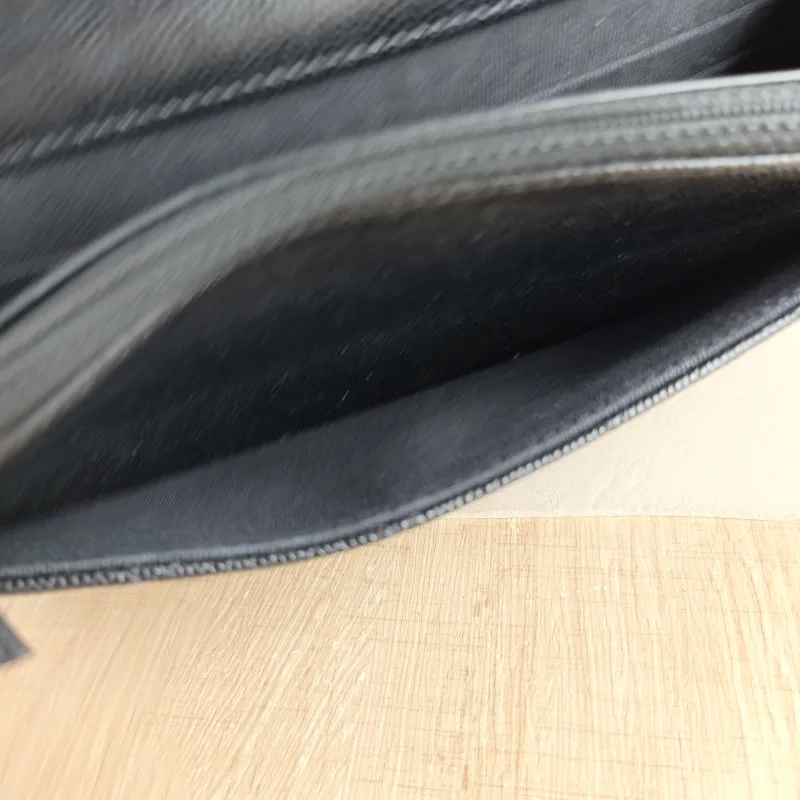 Chanel Crossbody Bag CF WOCWOC Bag coco Black Grained Calfskin Mini 19.2 × 3.5 × 12.3 cm — detail view 4 of 13