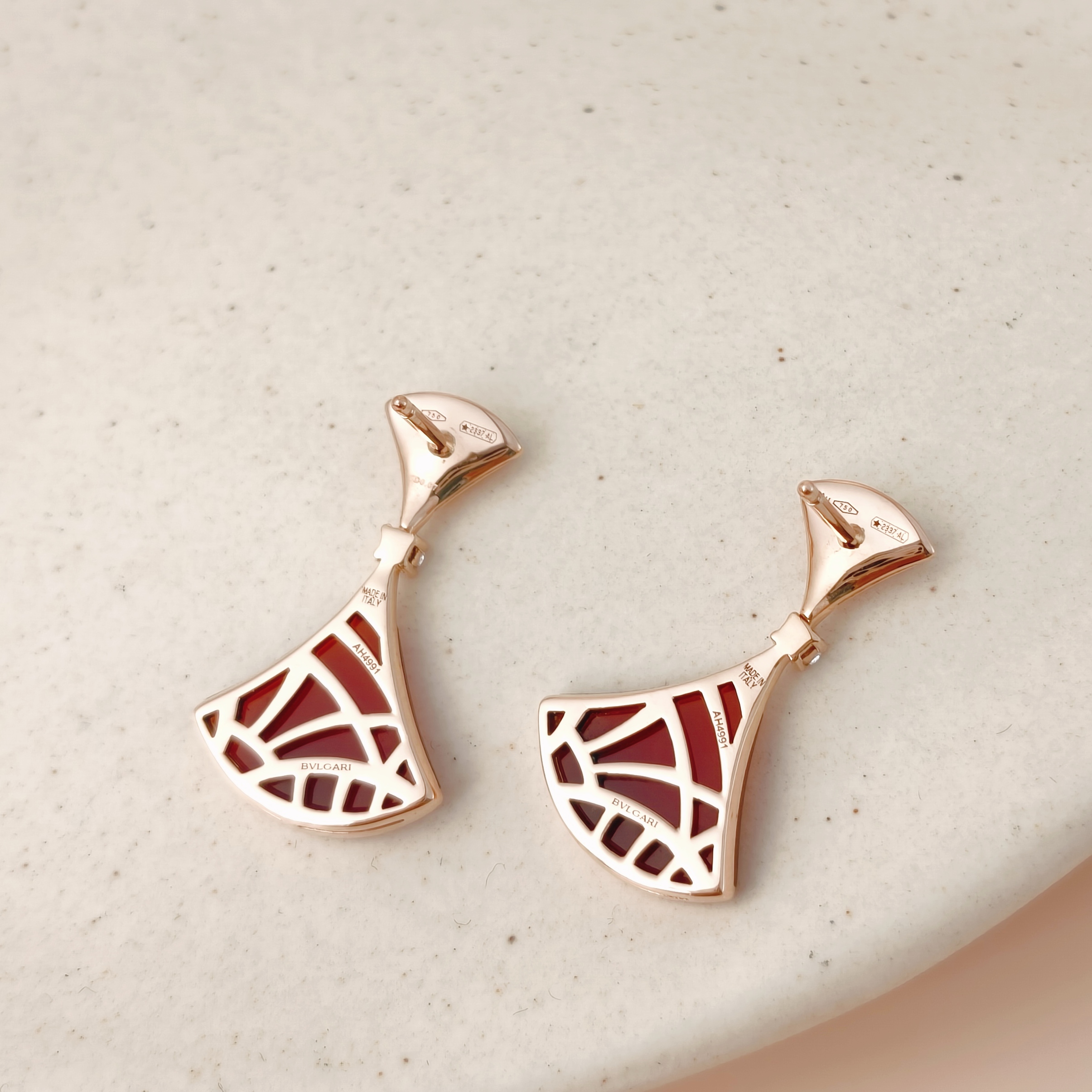 Bvlgari Earrings Divas' Dream Earrings Diamond18KR ose Gold One Size — cover view 5 of 10