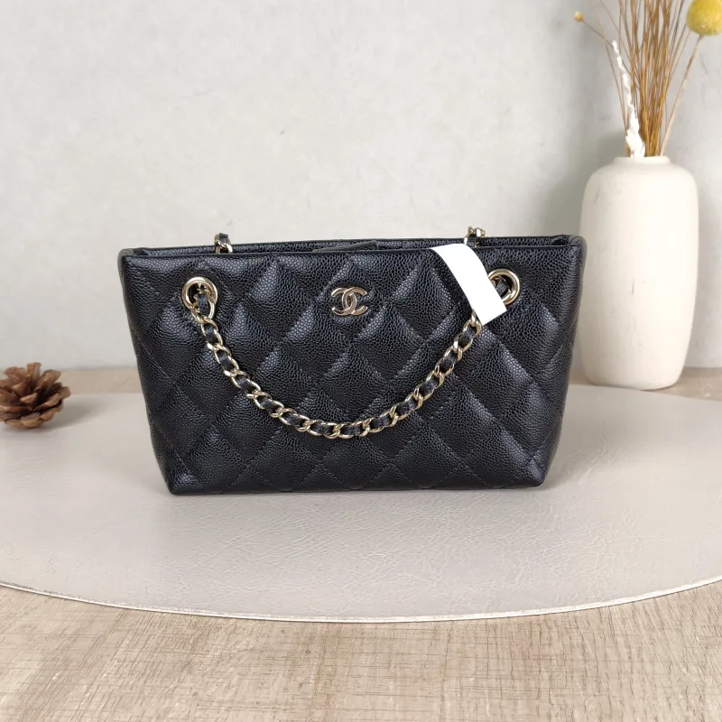 Chanel Shoulder Bag25c mini tote Black Grained Calfskin20 × 4 × 11 cm