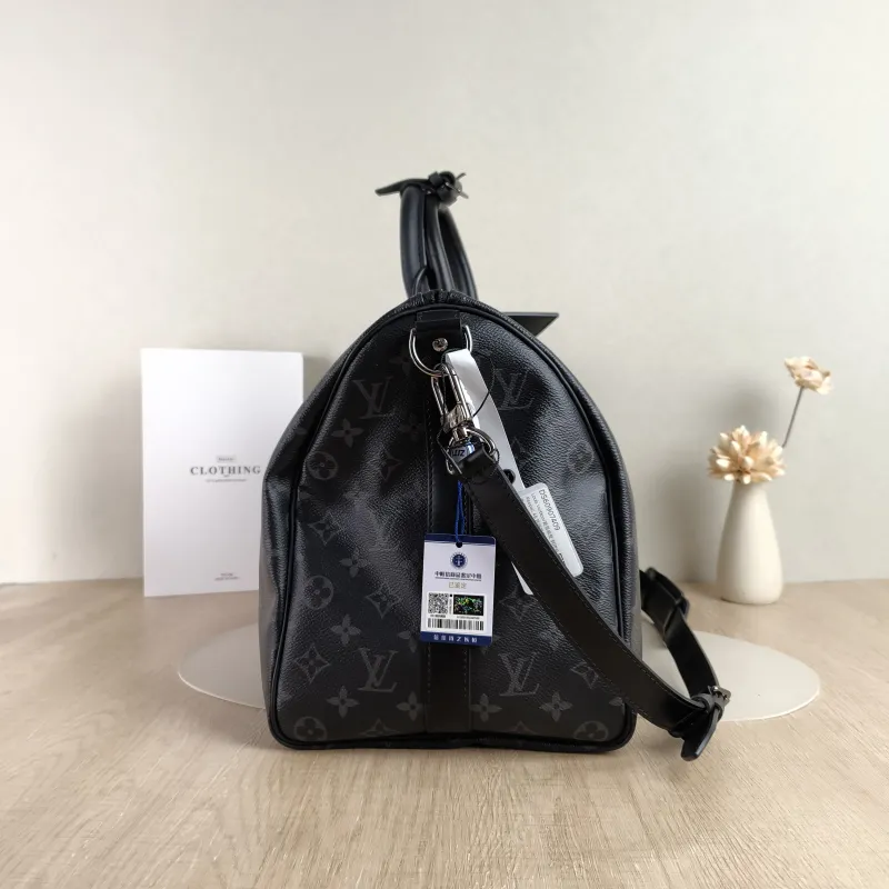 Louis Vuitton Crossbody Bag Keepall 45 Shoulder Strap Edition Monogram PVC One Size 45 × 20 × 27 cm — detail view 3 of 12