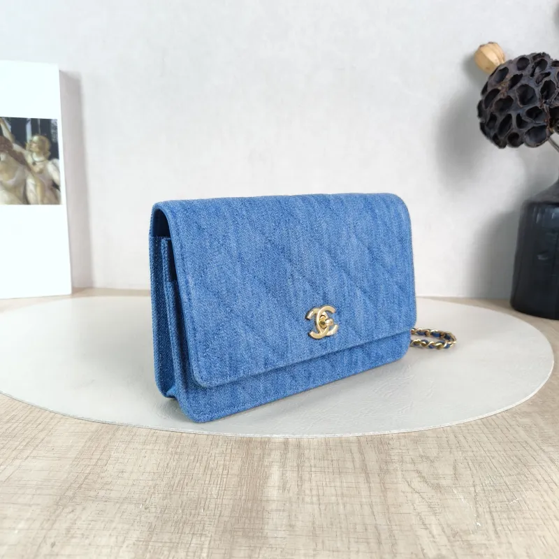 Chanel Crossbody Bag Classic Flap WOC CF WOCWOC Bag Mini 19.2 × 3.5 × 12.3 cm — cover view 6 of 6