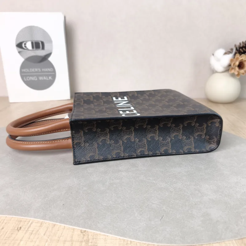 CELINE Crossbody Bag CABAS Mini Monogram PVC Mini 17 × 4 × 20.5 cm — detail view 5 of 11