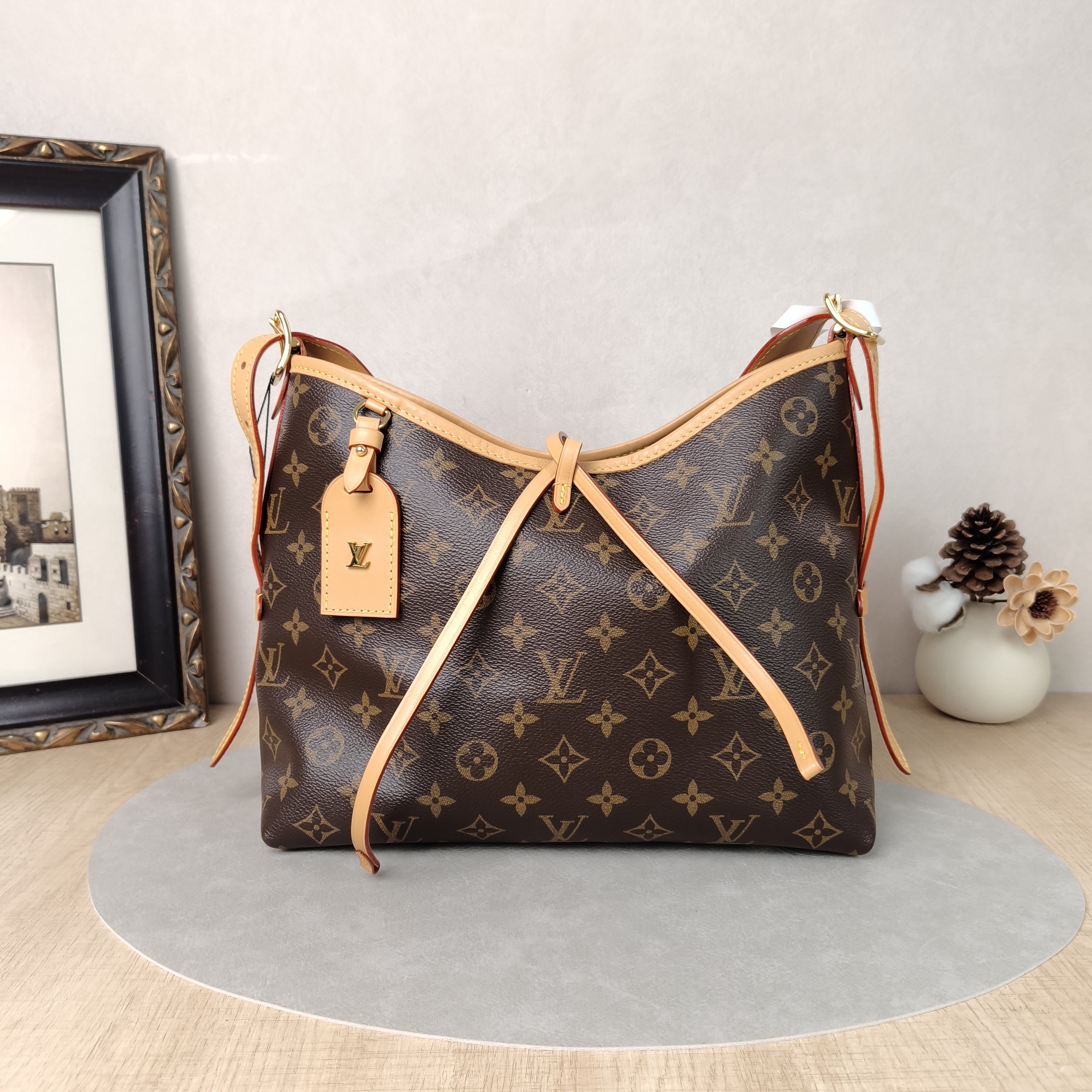 Louis Vuitton Crossbody Bag Carryall Monogram PVC Small29 × 12 × 24 cm