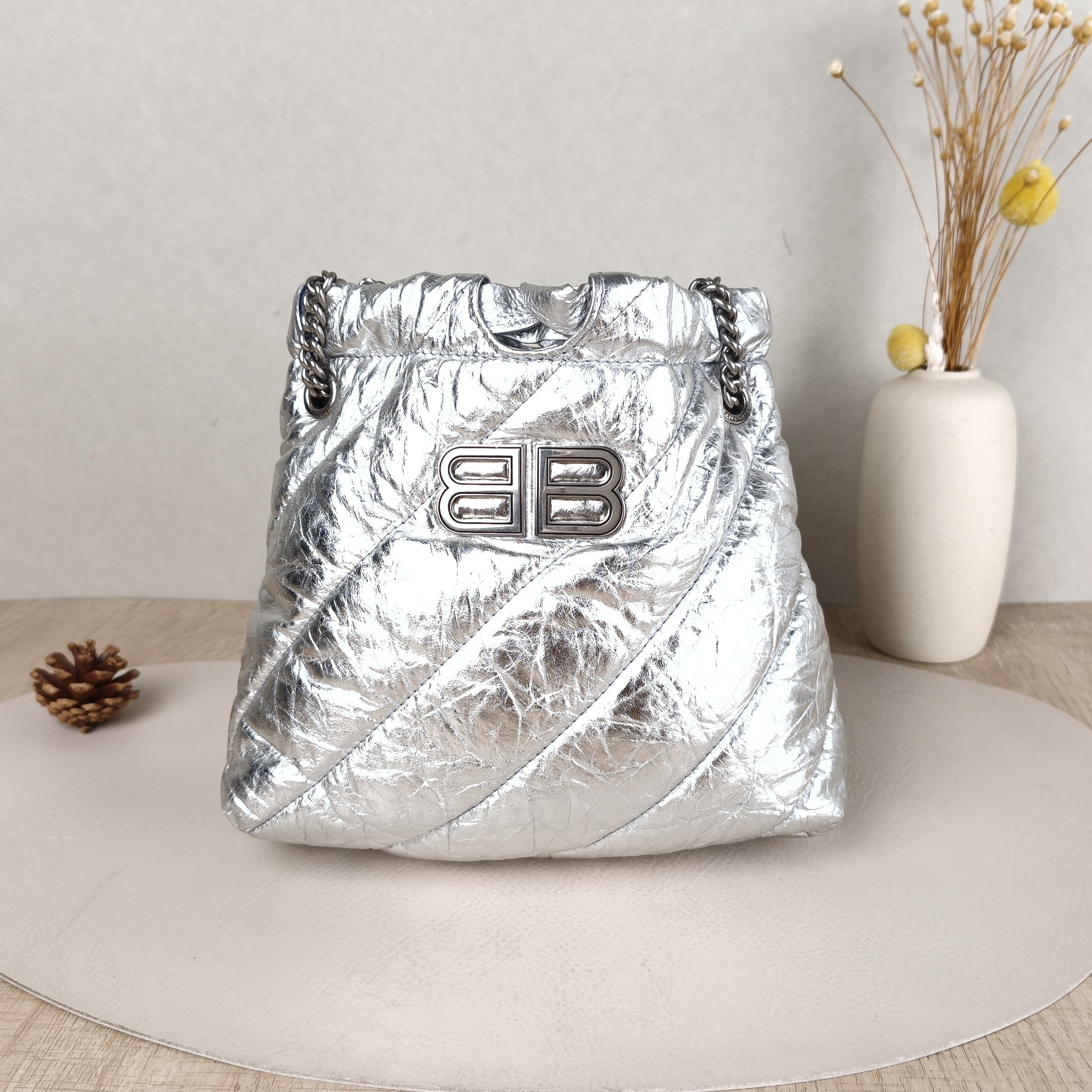 BALENCIAGA Bag Crush BB20*7*20